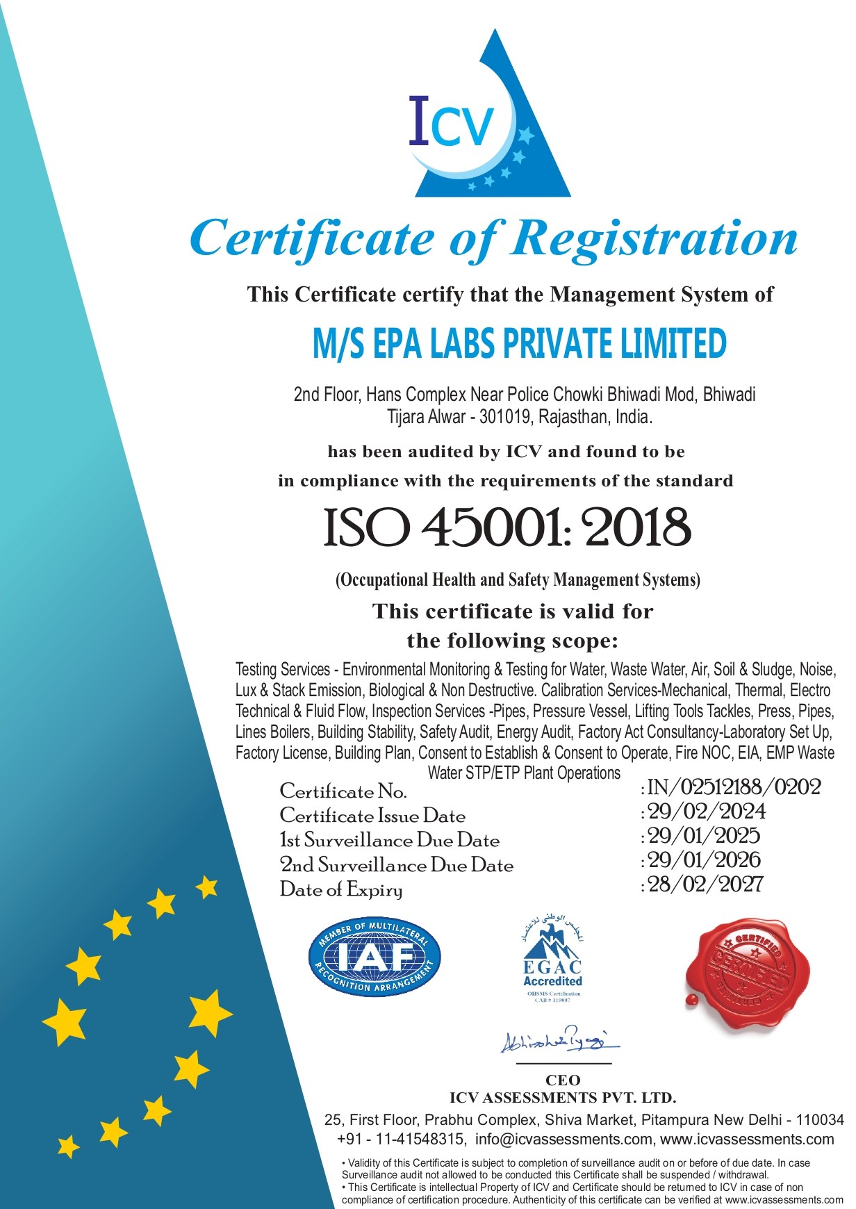 ISO 45001:2018